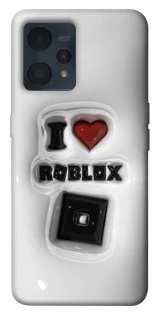 Чохол на Realme 9 4G / 9 Pro+ I love Roblox фото 1 з 1
