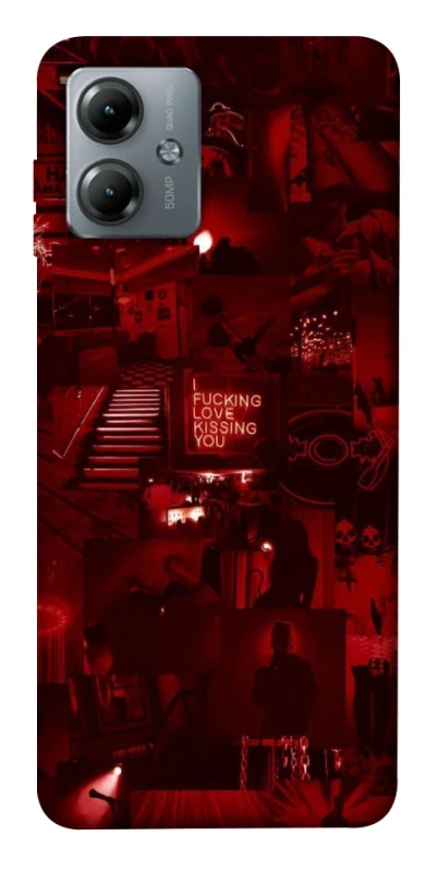 Чохол на Motorola Moto G14 Love collage ver.5 фото 1 з 1