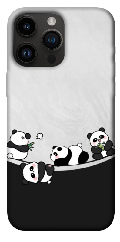 Чохол на Apple iPhone 14 Pro Max (6.7") Four pandas фото 1 з 1