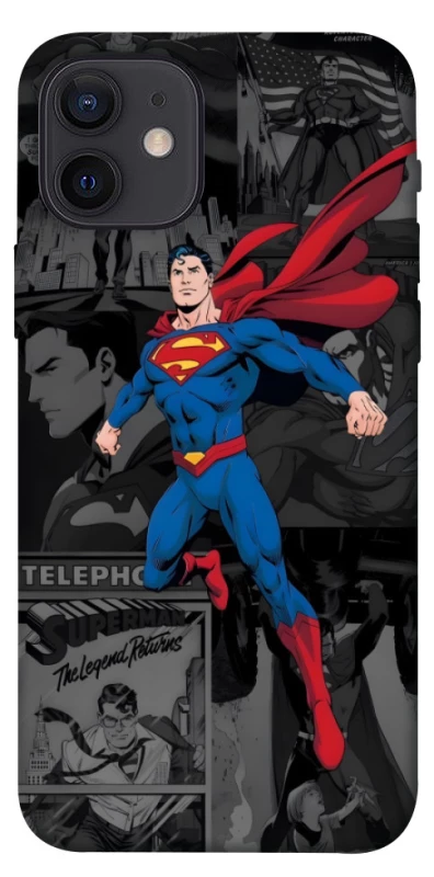 Чохол на Apple iPhone 12 (6.1") superman comics фото 1 з 1