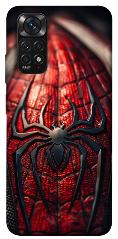 Чехол на Xiaomi Redmi Note 11 (Global) / Note 11S Spiderman costume фото 1 из 1