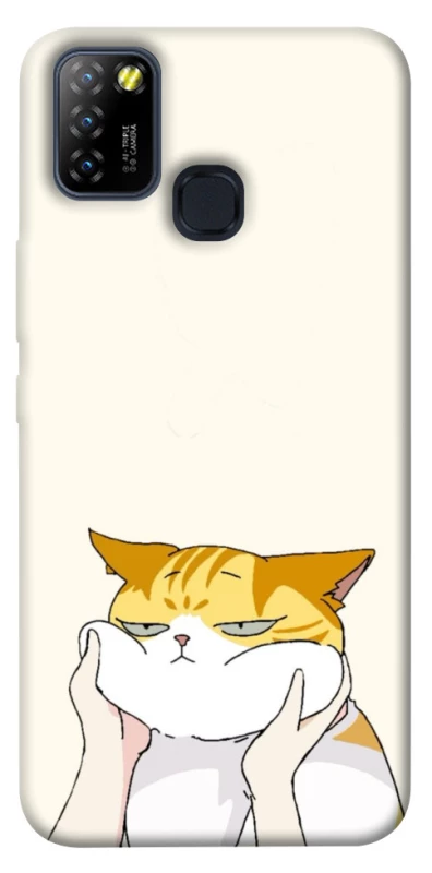 Чохол на Infinix Hot 10 Lite Cat bun фото 1 з 1