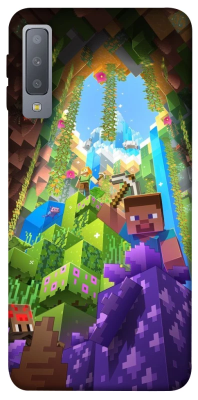 Чохол на Samsung A750 Galaxy A7 (2018) Minecraft forever фото 1 з 1