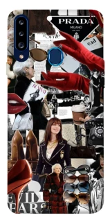 Чохол на Samsung Galaxy A20s Fashion collage ver.13 фото 1 з 1