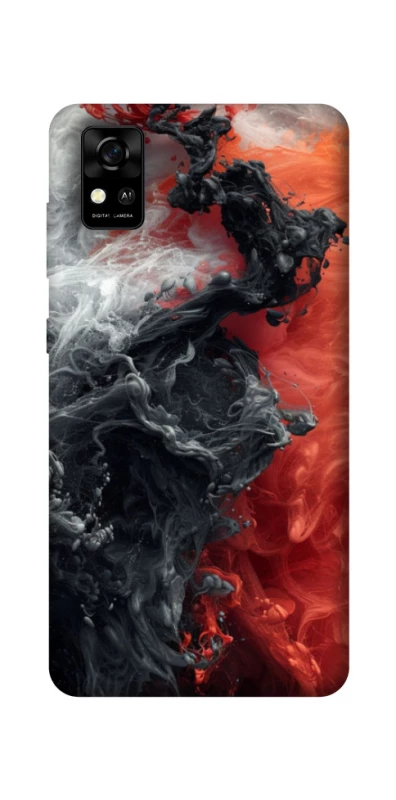 Чохол на ZTE Blade A31 Black and Red фото 1 з 1