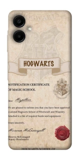 Чохол на Samsung Galaxy A07 The Hogwarts acceptance letter фото 1 з 1
