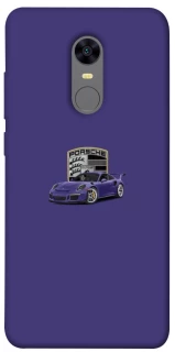 Чехол на Xiaomi Redmi 5 Plus / Redmi Note 5 (Single Camera) Porsche purple фото 1 из 1