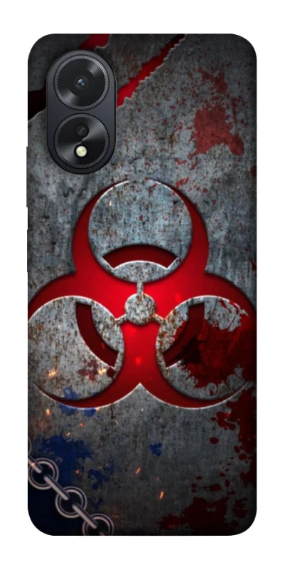 Чехол на Oppo A18 Радиация v3 фото 1 из 1