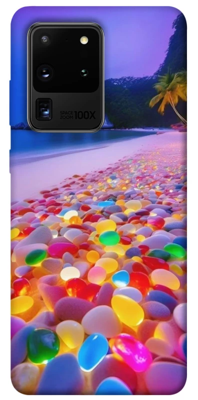 Чохол на Samsung Galaxy S20 Ultra Каміння світиться на березі фото 1 з 1