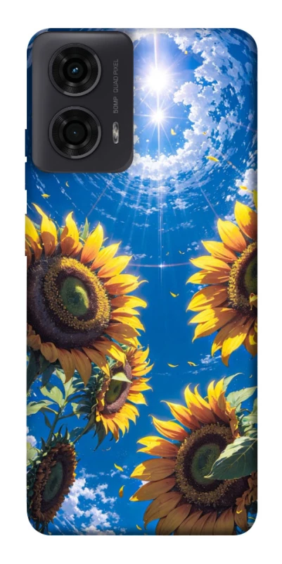 Чохол на Motorola Moto G04 Sunflowers фото 1 з 1