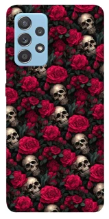 Чехол на Samsung Galaxy A52 4G / A52 5G Черепа и розы фото 1 из 1