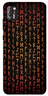 Чехол на TECNO POP 4 Pro Руны фото 1 из 1
