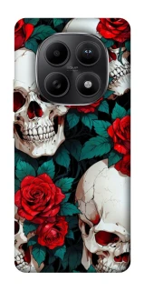 Чехол на Xiaomi Redmi Note 15 5G skull and rose фото 1 из 1