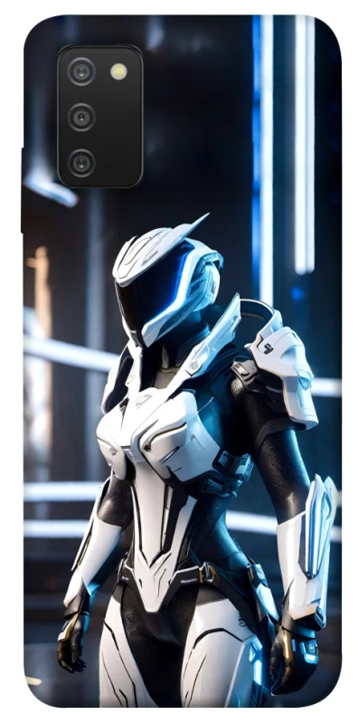 Чохол на Samsung Galaxy A03s Cyber space girl ver.6 фото 1 з 1