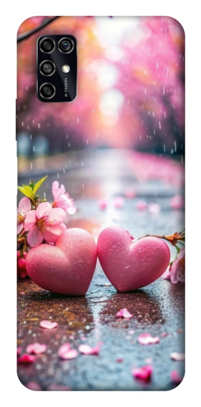 Чохол на ZTE Blade V2020 Smart Pink heart фото 1 з 1