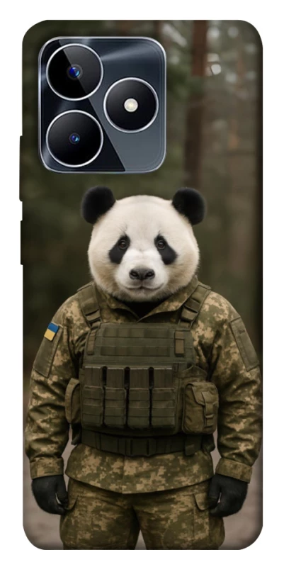 Чехол на Realme C53 Панда защитник фото 1 из 1