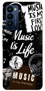 Чохол на TECNO Camon 18 Music is Life фото 1 з 1