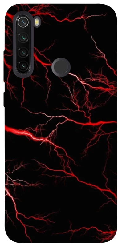 Чехол на Xiaomi Redmi Note 8T Красная молния фото 1 из 1