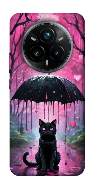 Чохол на Realme 14 Pro Black cat фото 1 з 1