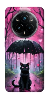 Чохол на Realme 14 Pro Black cat фото 1 з 1
