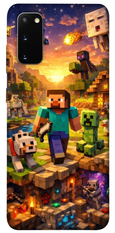 Чохол на Samsung Galaxy S20 Minecraft v6 фото 1 з 1
