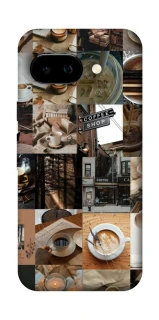 Чехол на Google Pixel 9a Coffee collage ver.3 фото 1 Чехол на Google Pixel 9a Coffee collage ver.3 фото 1 из 1
