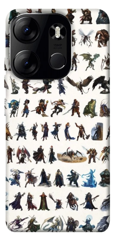 Чохол на Tecno Spark Go 2023 Character Selection фото 1 з 1