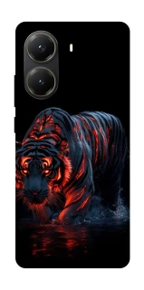 Чохол на Xiaomi Poco X6 Pro fire tiger фото 1 з 1