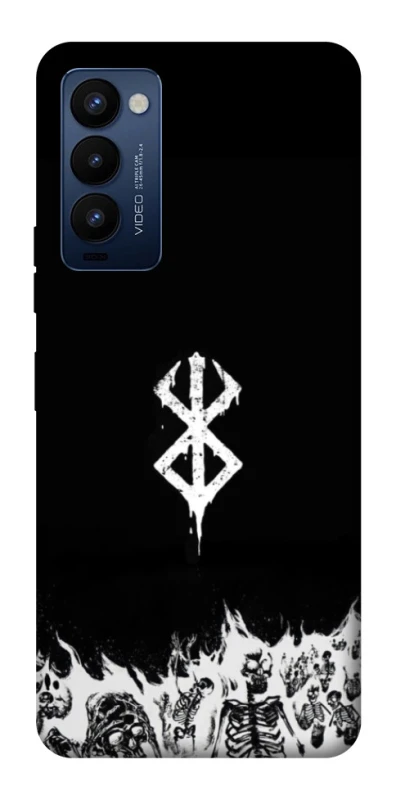 Чохол на TECNO Camon 18 Pro Berserk skeletons фото 1 з 1
