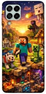 Чохол на Samsung Galaxy M53 5G Minecraft v6 фото 1 з 1