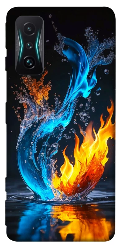 Чохол на Xiaomi Redmi K50 Gaming Water And Fire фото 1 з 1
