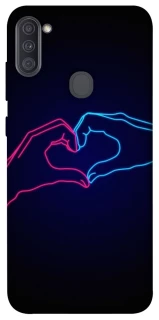 Чехол на Samsung Galaxy A11 Neon love фото 1 из 1