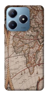 Чехол на Realme C63 Карта путешествий фото 1 из 1