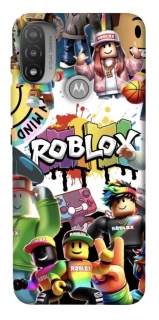 Чохол на Motorola Moto E20 Roblox Characters Collage фото 1 з 1
