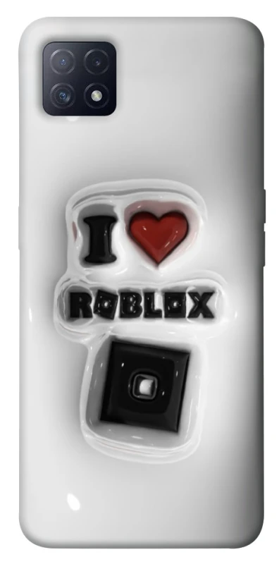 Чохол на Oppo A72 5G / A73 5G I love Roblox фото 1 з 1