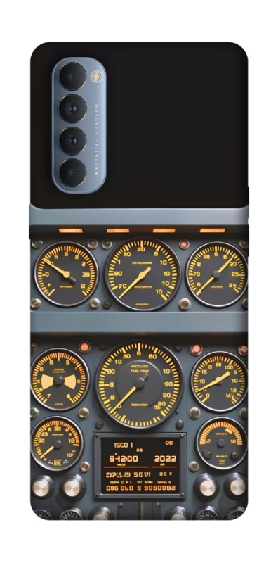 Чохол на Oppo Reno 4 Pro Airplane instrument panel фото 1 з 1