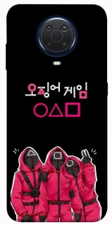 Чохол на Nokia G20 / G10 / 6.3 squid game v5 фото 1 з 1