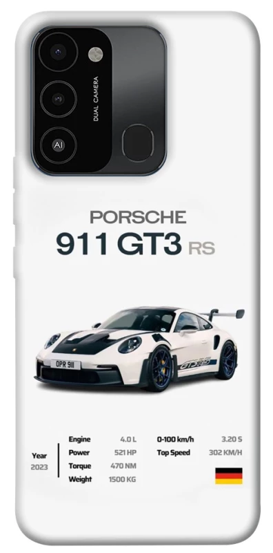 Чохол на TECNO Spark 8C Porsche 911 GT3 фото 1 з 1