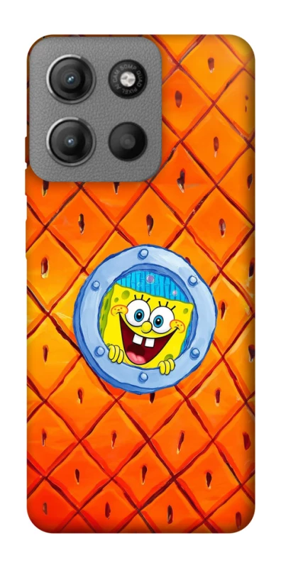 Чехол на Motorola Moto G15 Power Дом Спанч Боба фото 1 из 1