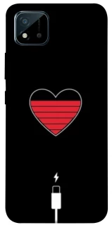 Чохол на Realme C20 Charge your heart фото 1 з 1