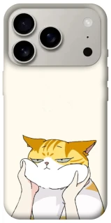 Чохол на Apple iPhone 17 Pro (6.3") Cat bun фото 1 Чохол на Apple iPhone 17 Pro (6.3") Cat bun фото 1 з 1