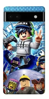 Чехол на Google Pixel 6a Roblox collage ver.3 фото 1 из 1