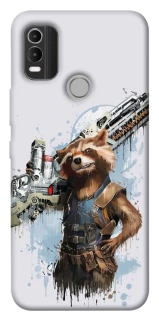 Чохол на Nokia C21 Plus Rocket Raccoon фото 1 з 1