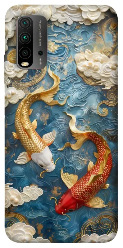 Чехол на Xiaomi Redmi 9T Koi carp фото 1 из 1