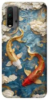 Чехол на Xiaomi Redmi 9T Koi carp фото 1 из 1
