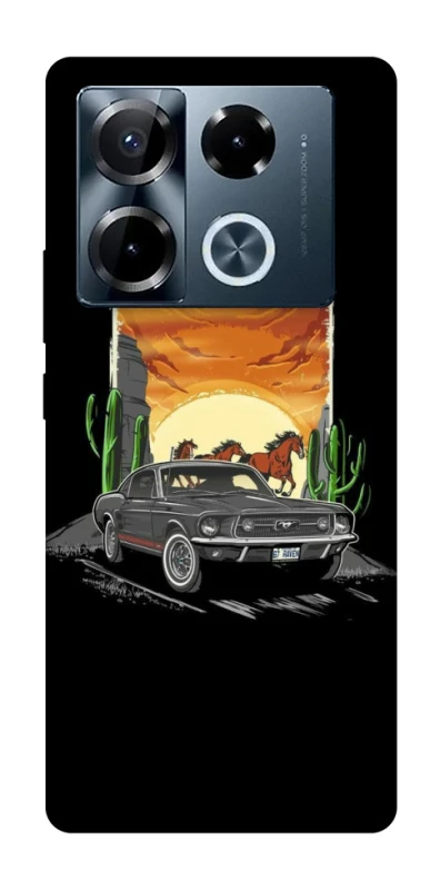 Чохол на Infinix Note 40 Pro 4G Mustang ver.3 фото 1 з 1