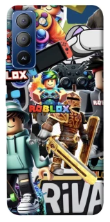 Чохол на TECNO Pop 5 LTE Roblox collage ver.1 фото 1 з 1