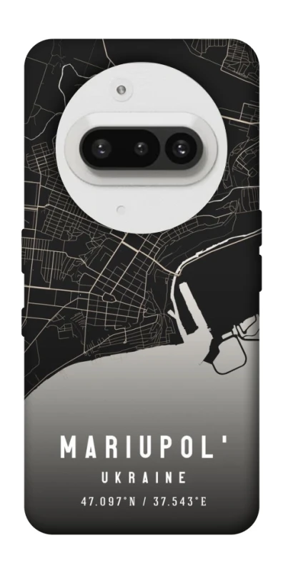 Чохол на Nothing Phone (3a) Mariupol map фото 1 з 1