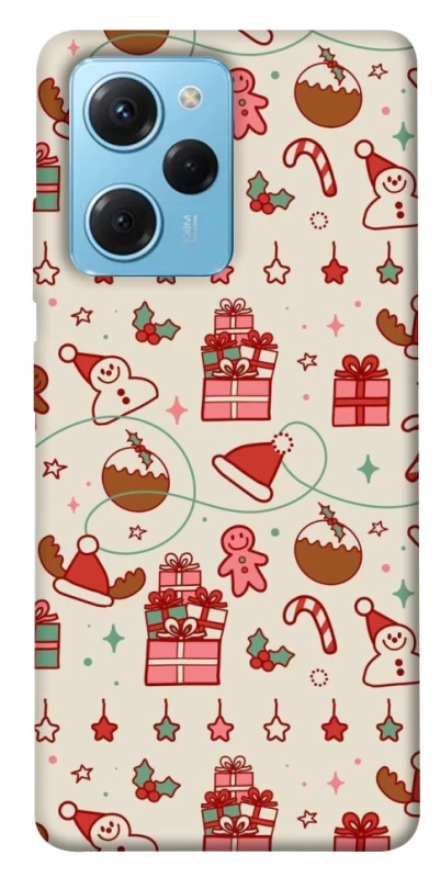 Чехол на Xiaomi Poco X5 Pro 5G Новогодний v14 фото 1 из 1