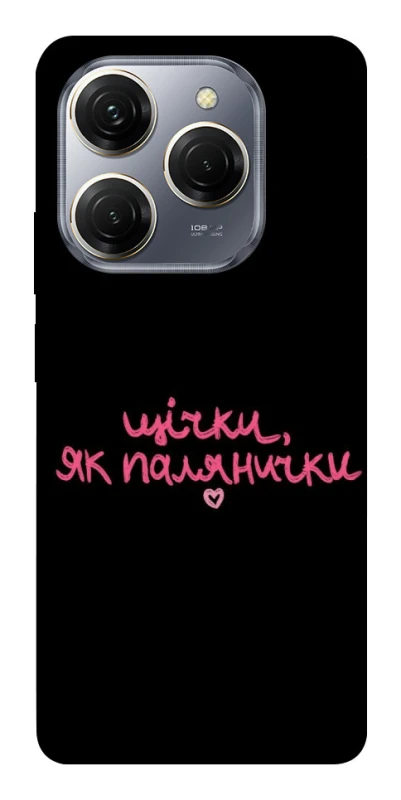 Чохол на TECNO Spark 20 Pro Щічки, як палянички фото 1 з 1